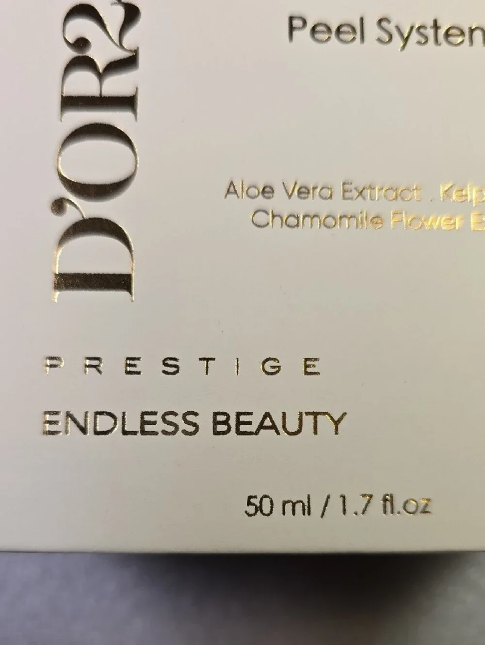 D'Or?ak 24K Gold Facial Peel System - White